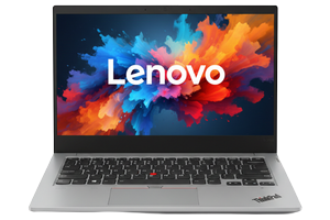 Silver Dell Latitude laptop with a 14-inch infinity-edge display and Windows 11 desktop, available at Indianapolis Laptop Store.